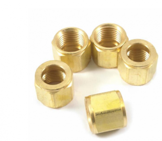 Forney #F86125 Oxygen Hose Nut, RH, 9/16"-18 "B" Size, 5-Pack