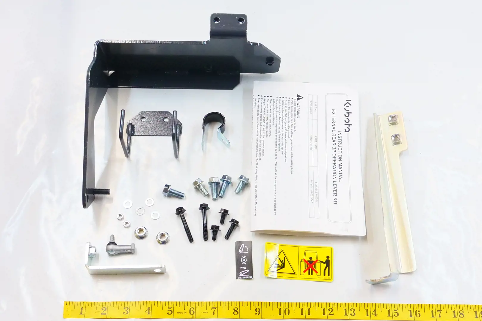 Image 3 for #M7375 EXTERNAL 3 PT BRACKET KIT, M4