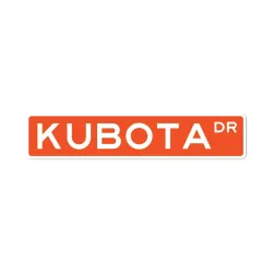Kubota #KT23A-A956 Kubota Drive Street Sign