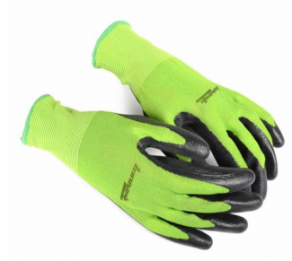 Forney #F53223 Premium Nitrile Coated String Knit Gloves (Size L)