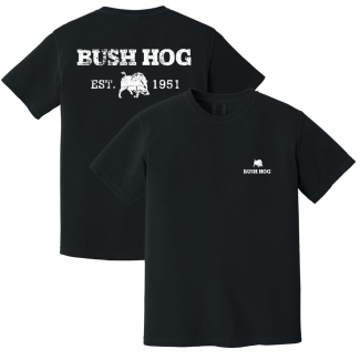 BUSH HOG #19VBH1290 Bush Hog Vintage Black T-Shirt