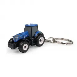 New Holland #UH5862 New Holland T8.350 Tractor Metal Keychain