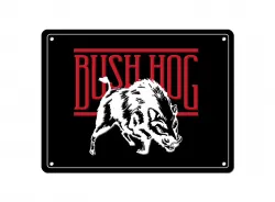 Bush Hog #BHG23A-A27 Bush Hog Aluminum Sign