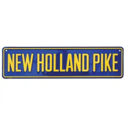 General New Holland Pike Street Sign Part #12235
