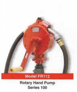 Fill-Rite #FR112  Rotary Fuel Pump / No Meter (10 gal per 100 revolutions) FR112