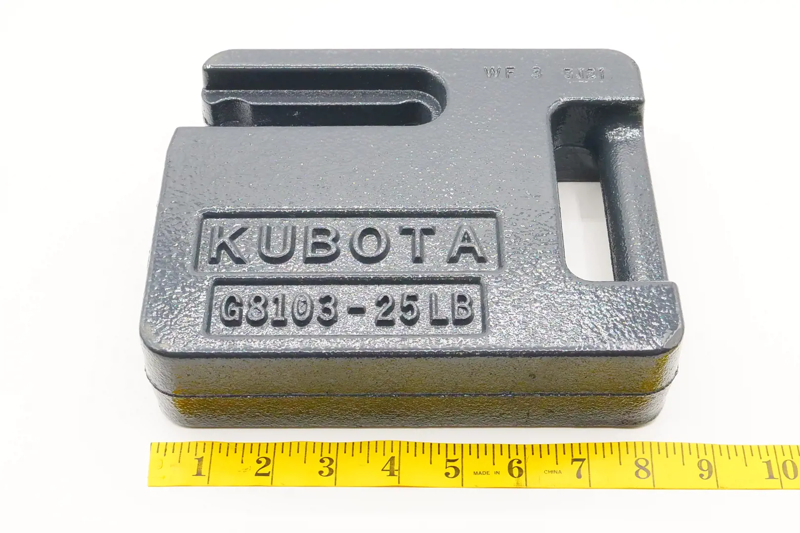 Image 3 for #G8103A FRONT SUITCASE WEIGHT (25LBS)