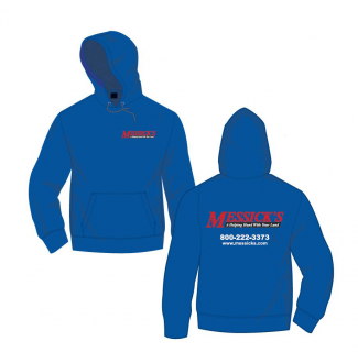 Messick's Apparel #g185rb Messick's Hoody Blue