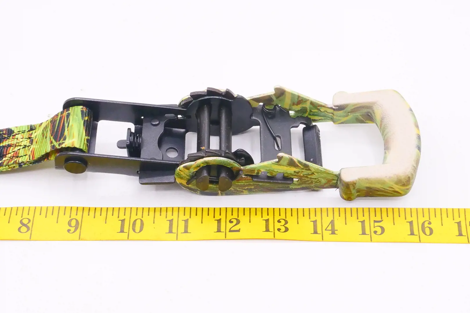 Image 6 for #77700-12133 10' x 1" Camo Ratchet Straps with S Hooks