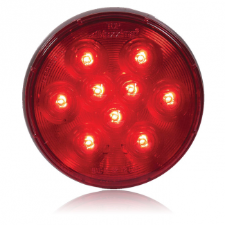 Maxxima Lighting #M42322R 4" Round Red Stop/Tail/Turn Light
