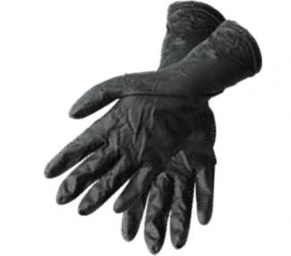 New Holland #BCNH6530M Black Nitrile Disposable Gloves Medium Size Gloves