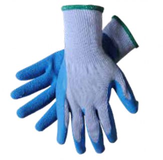 New Holland #BCNH6505XL Blue Rubber Work Gloves X-Large Size Gloves