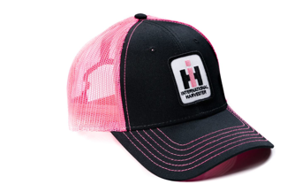 Collector Signs #PIH39 IH Pink Ladies Hat w/ Black w/ Pink Mesh