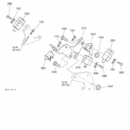 Kubota BX2370 (4WD TRACTOR W/ FOLDABLE ROPS) Parts