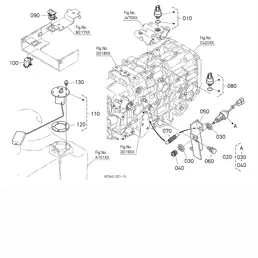 Kubota B2601HSD (4WD TRA W/FOLDABLE ROPS) Parts