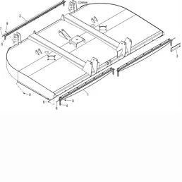 Woods DS8.30 Rotary Cutter Parts