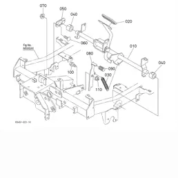 Kubota ZD1511LF-3 Parts